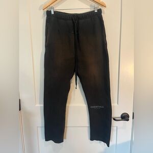 Fear of God Essentials Black Sweatpants Sz S
